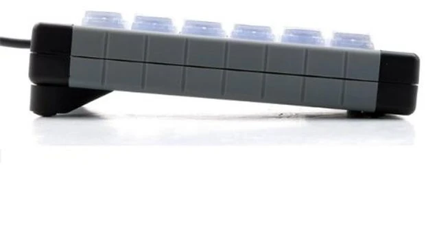 Alt view image 2 of 5 - X-keys USB Programmable 24 Key KVM Keypad and Keyboard