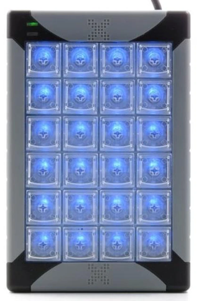 Main image of X-keys USB Programmable 24 Key KVM Keypad and Keyboard