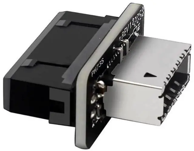 Main image of USB 3.2 Gen 1 to USB 3.2 Gen 2 Header Adapter, USB 3.1 Type-E Key-A to USB 3.0 20 Pin Header Converter for Type C Motherboard (Vertical Type)