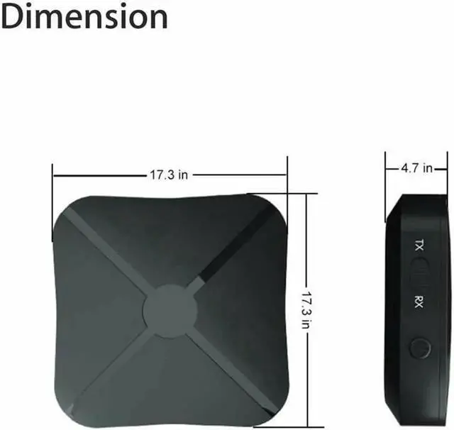 Alt view image 7 of 7 - 2in1 Bluetooth Transmitter &Receiver Wireless Home Music TV Stereo Audio Adapter