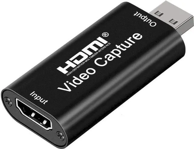 Main image of 4K HDMI Video Capture Card, Cam Link Card Game Audio Adapter HDMI to USB 2.0 Record Capture Device for Streaming, Live Broadcasting, Video Conference, Teaching, Gaming