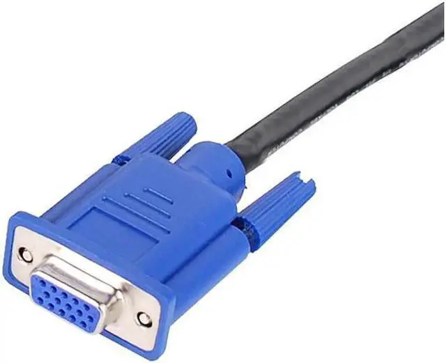 Alt view image 5 of 6 - VGA Male to Female Extension Cable Video LED Monitor Wire M-F 6Ft 1.8M