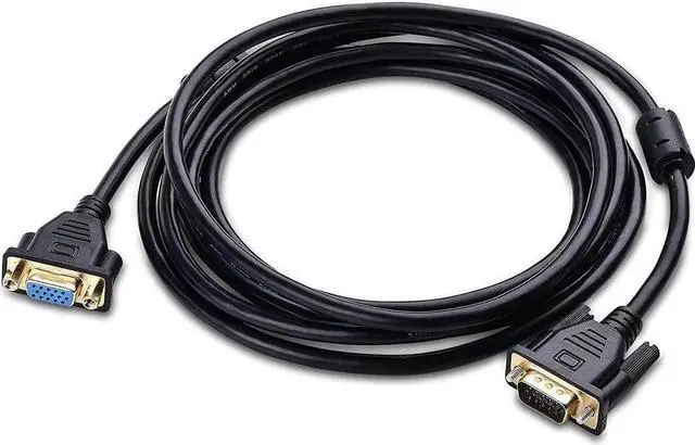 Alt view image 5 of 6 - VGA Extension Cable (VGA Cable Male to Female) - 6 Feet