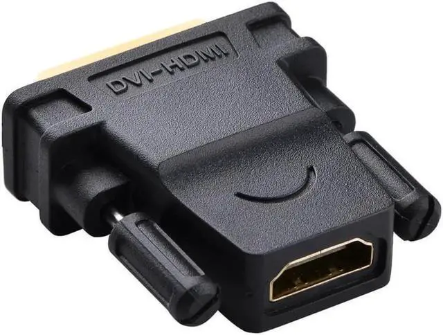 Alt view image 4 of 4 - UGREEN HDMI to DVI Converter adapter, High Speed HDMI Female to DVI 24+1 DVI-D Male Adapter Gold Plated Support 1080P for HDTV, Plasma, DVD and Projector ,Fully compatible with all HDTV formats.