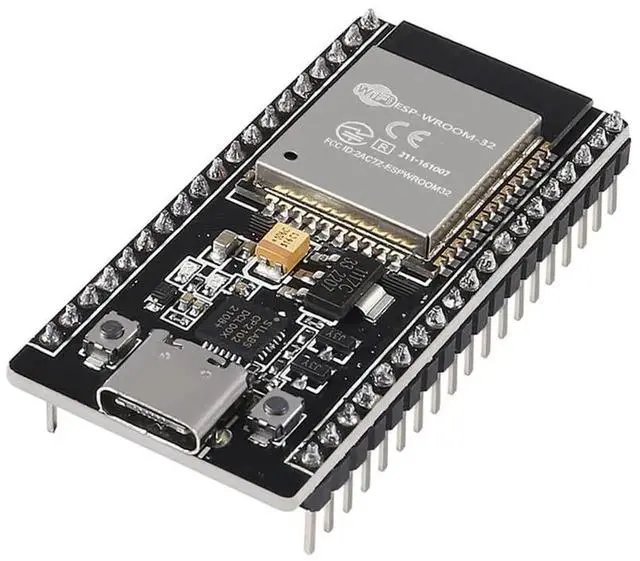 Alt view image 3 of 10 - 3pcs ESP32 ESP-32D ESP-32 CP2012 USB C 38 Pin WiFi+Bluetooth Dual Core Type-C Interface ESP32-DevKitC-32 Development Board Module STA/AP/STA+AP