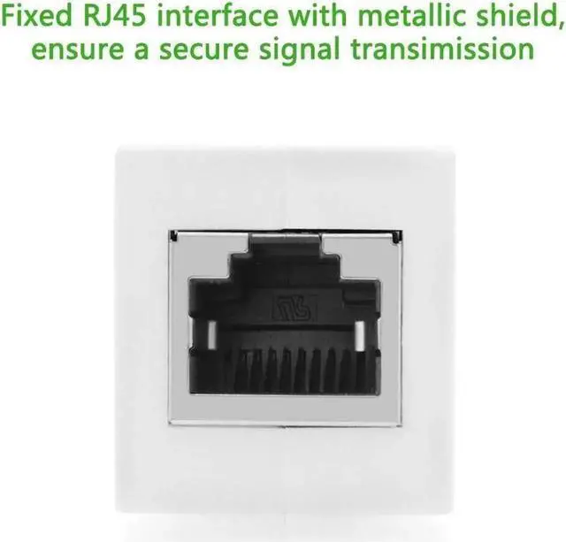 Alt view image 5 of 6 - (2 Pack) RJ45 Coupler In-Line Coupler Cat7/Cat6/Cat5e Ethernet Cable Extender Adapter Female to Female