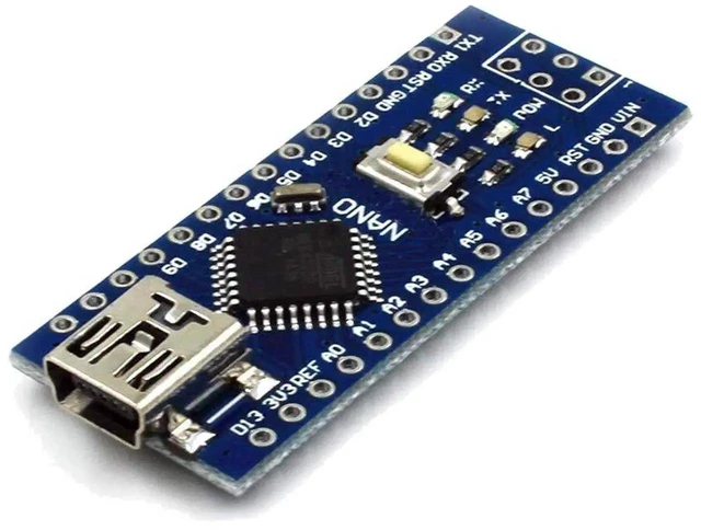 Alt view image 3 of 8 - 3pcs Nano V3.0 ATmega328P CH340G 5V 16M Mini USB Micro Controller Board Development Board with PIN Headers Pin Unsoldered