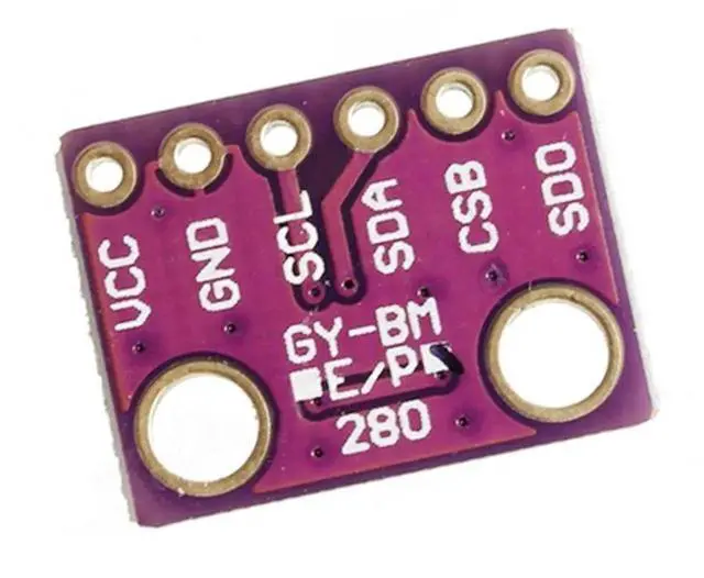 Alt view image 5 of 5 - BMP280 BMP280-3.3 High Precision Digital Atmospheric Barometric Pressure Atmospheric Pressure Sensor Replace BMP180/BMP186 3.3V