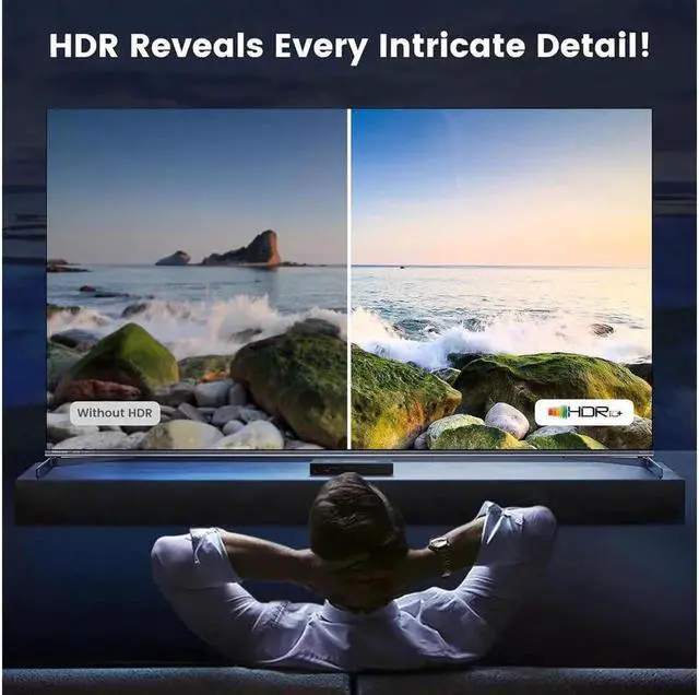 Alt view image 2 of 7 - HDMI Switch 7x1 HDMI Switcher 7 in 1 Out HDMI Switch Selector 7 Port Box with IR Remote Control HDMI 2.0 HDCP 2.2 Support 4K@60Hz Ultra HD 3D 2160P 1080P