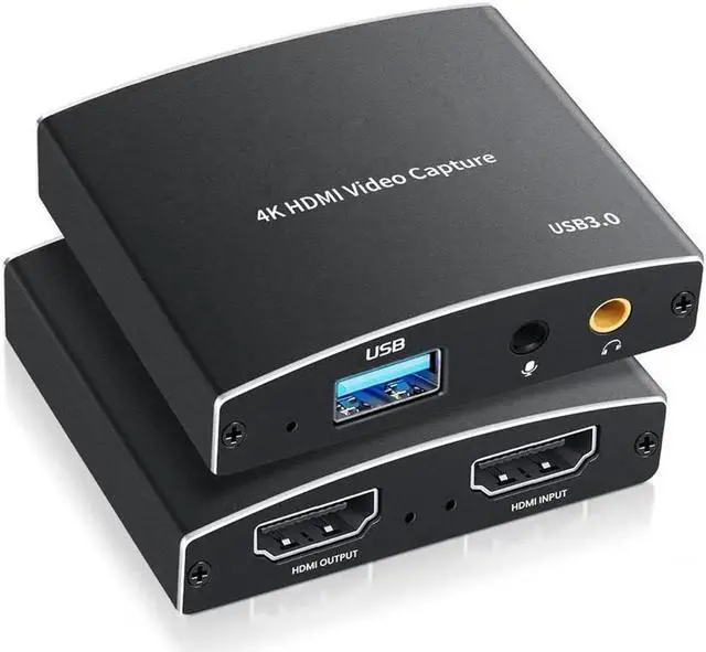 Main image of 1080P 60FPS Audio Video Capture Card HDMI USB3.0Capture Adapter Video Converter 1080P60fps for Video Game Recording Live Streaming Broadcasting,Support Nintendo Switch/Game Console Phone