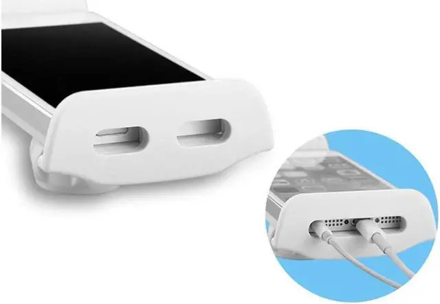 Alt view image 6 of 6 - Gooseneck Cellphone & Tablet 2 in 1 Stand Holder Clip with Strong Flexible Arm Fits 4"-10.6" iPad,iPhone,Galaxy,Google LG,Huawei, Kindle for Bedroom,Office,Desktop,Kitchen