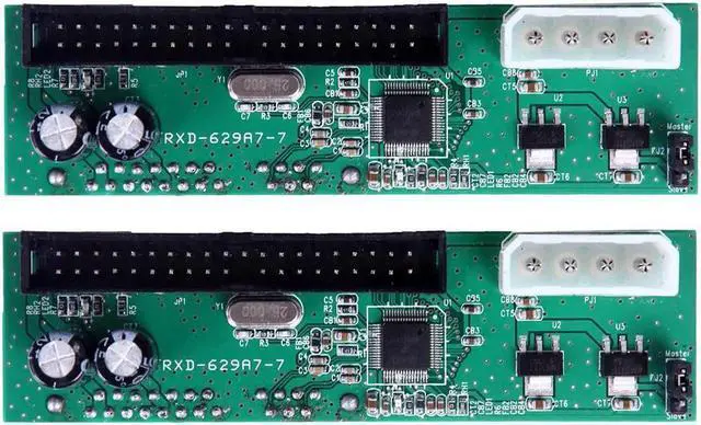 Main image of 2 Pack PATA IDE to SATA Hard Drive Converter Adapter for 3.5/2.5 HDD SSD DVD