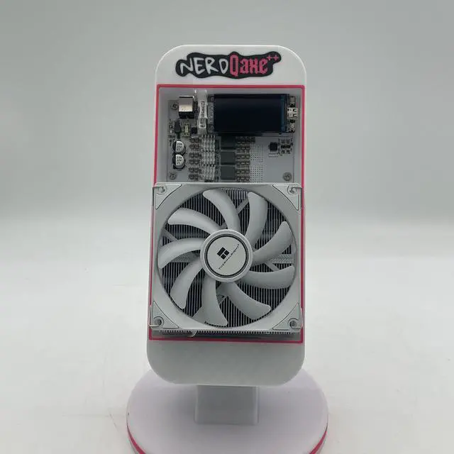 Alt view image 2 of 6 - NerdMiner Bitaxe NerdQaxe++ 4.8TH/s Solo BTC Miner with BM1370 Chip