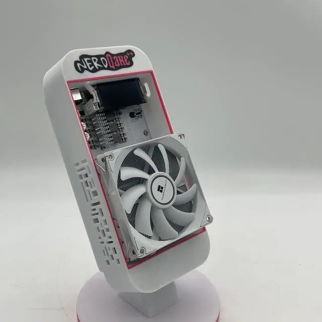 Alt view image 4 of 6 - NerdMiner Bitaxe NerdQaxe++ 4.8TH/s Solo BTC Miner with BM1370 Chip