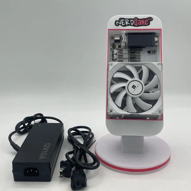 Alt view image 6 of 6 - NerdMiner Bitaxe NerdQaxe++ 4.8TH/s Solo BTC Miner with BM1370 Chip