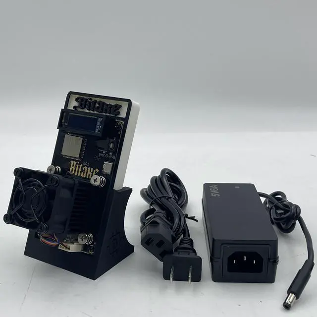 Alt view image 4 of 6 - Bitsoloplayer Bitaxe Gamma 601 1.2TH/S SHA-256 BM1370BC Bitcoin Miner 2.4G WiFi 17W Low Noise Crypto Home Miner