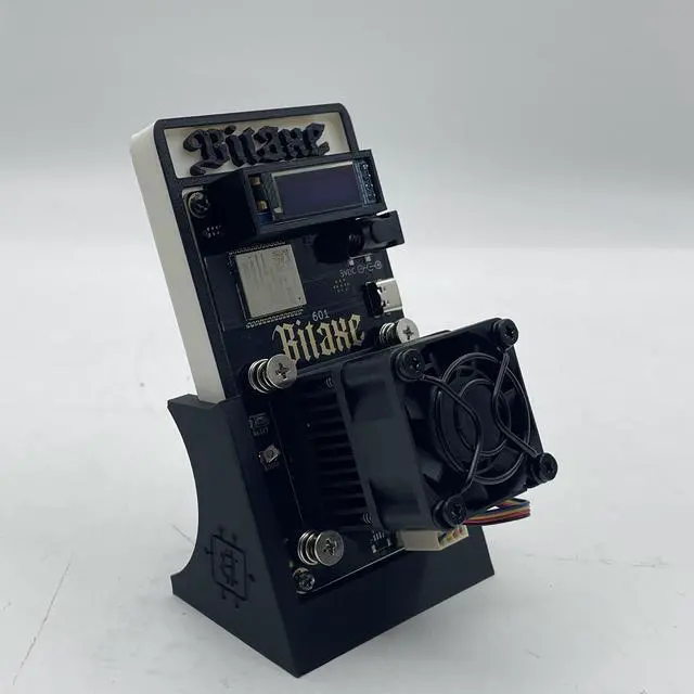 Alt view image 6 of 6 - Bitsoloplayer Bitaxe Gamma 601 1.2TH/S SHA-256 BM1370BC Bitcoin Miner 2.4G WiFi 17W Low Noise Crypto Home Miner