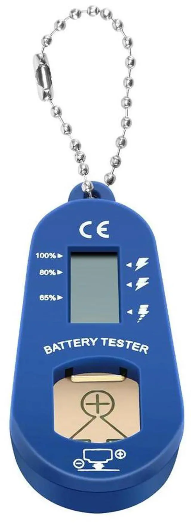 Alt view image 5 of 7 - Button Tester, Keychain Pocket Portable and Lightweight Tester to Check Remaining Power
