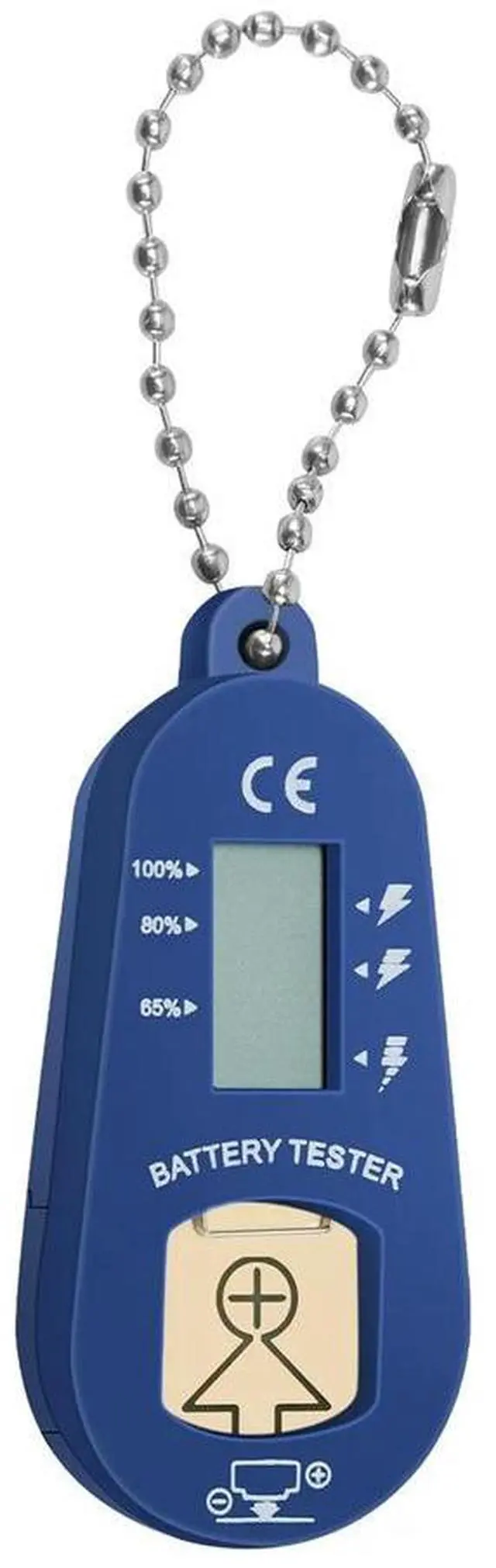 Alt view image 6 of 7 - Button Tester, Keychain Pocket Portable and Lightweight Tester to Check Remaining Power