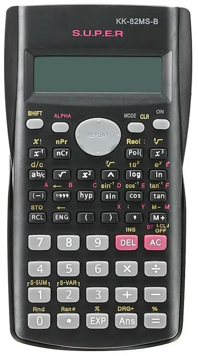 Alt view image 5 of 7 - Scientific Calculator with 240 Functions and 2-Line Screen Multi-purpose Portable Student Calculator for Math Teaching