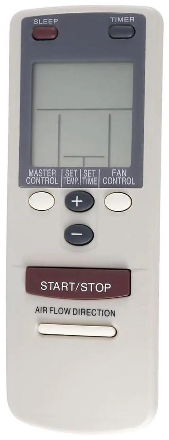Alt view image 6 of 7 - AR-AB8 Remote Control for Fujitsu Air Conditioner AR-AB8 AR-AB10 AR-AB9 AR-AB24 Remote Control Replacement English