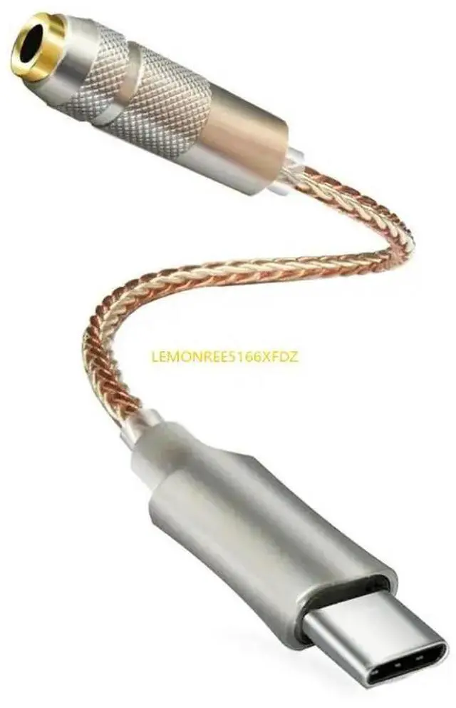 Alt view image 6 of 6 - Auditory Decoding USB C to 3.5mm Headphone Amplifier TPC Digital Decoding Cable