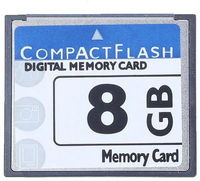 Alt view image 6 of 7 - 4X Professional 8GB Compact Flash Memory Card(White&Blue)