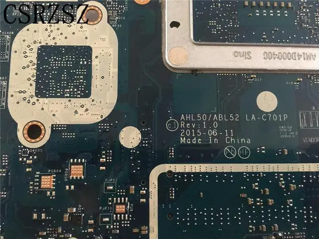 Alt view image 4 of 4 - For 15-AC with i5-5200u CPU Laptop motherboard AHL50/ ABL52 LA-C701P Fully test work well