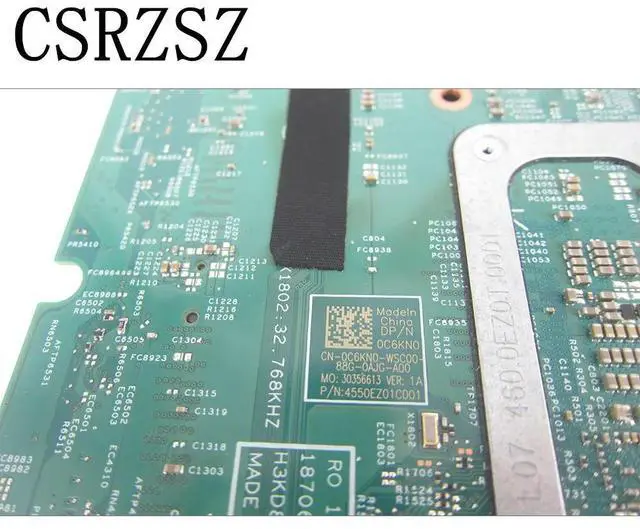 Alt view image 6 of 6 - 18706-1 Mainboard For inspiron 7586 7786 Laptop motherboard CPU i7-8565u DDR4 CN-0C6KN0 0C6KN0 Test Good