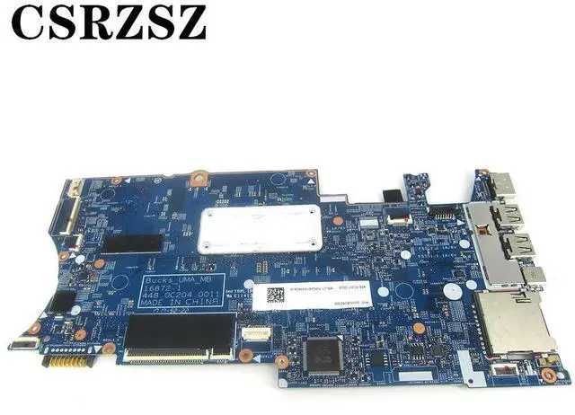 Alt view image 4 of 6 - For Pavilion X360 14-BA Laptop motherboard with i3-7100u CPU 923689-001 448.0C204.0011 Tested 100% ok work