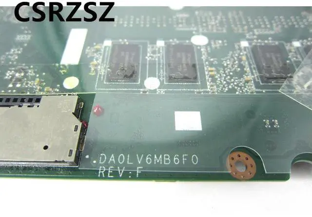 Alt view image 6 of 6 - For V510-15IKB Laptop motherboard DA0LV6MB6F0 5B20M31941 with i7-7500u cpu Test work