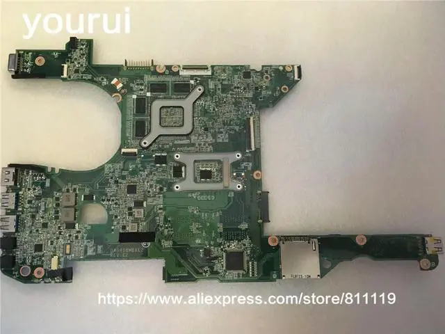 Alt view image 4 of 6 - CN-0HMGWR HMGWR For 14R 5420 7420 Laptop Motherboard DA0R08MB6E2 HM77 GT630M 1GB 0HMGWR HMGWR Mainboard