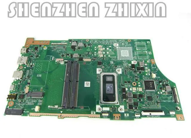 Alt view image 4 of 6 - For X530FN X530F S5300F Laptop motherboard with I5-8265U CPU DDR4 X530FA Mainboard