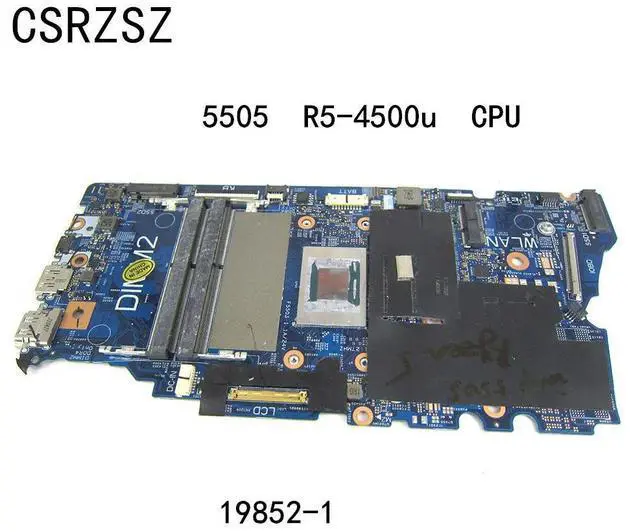 Alt view image 4 of 5 - For inspiron 5405 5505 Laptop motherboard with R5-4500U CPU 19852-1 CN-0YX59Y 0YX59Y YX59Y 100% Tested ok