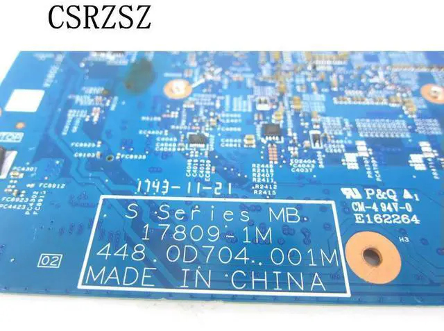 Alt view image 6 of 6 - 17809-1M 448.0D704.001M For SF514-52 SF514-52T Laptop motherboard with i5-8250u CPU Tested