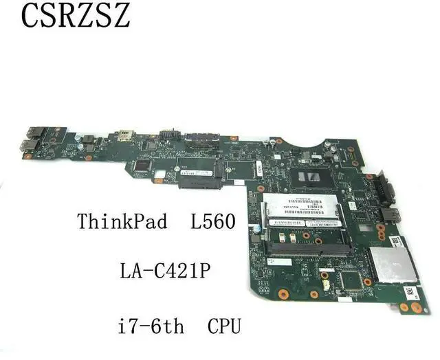 Alt view image 5 of 6 - For Thinkpad L560 Laptopmotherboard with i7-6 th CPU AILL1/L2 LA-C421P Test work