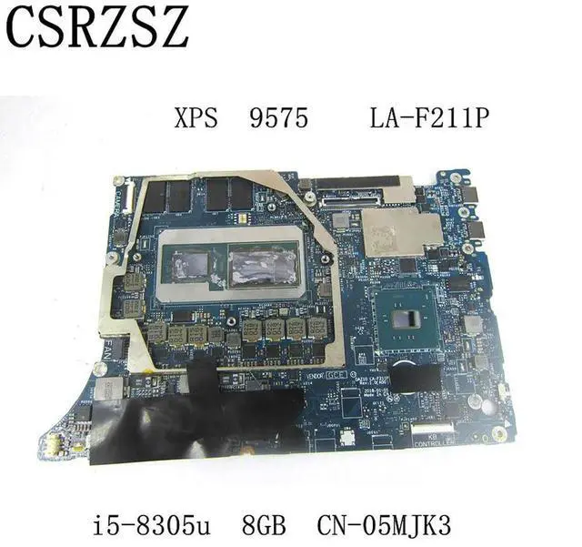 Alt view image 5 of 6 - CN-05MJK3 05MJK3 5MJK3 LA-F211P Mainboard For XPS 15 9575 Laptop motherboard with I5-8305U 8GB Test work