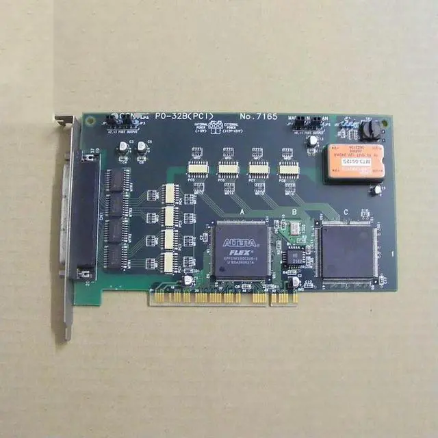 Alt view image 6 of 6 - For CONTEC Data Acquisition Card PO-32B(PCI) No.7165d