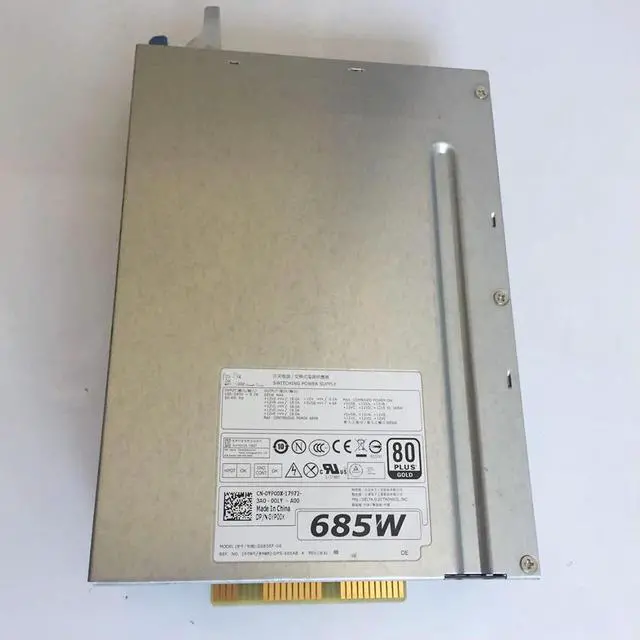 Alt view image 5 of 6 - D685EF-00 For T3610 T5610 Workstation Power Supply DPS-685AB A YP00X 685W