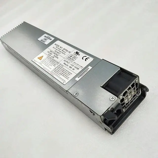 Alt view image 6 of 6 - For S 1U 700W Server Redundant Power Supply SP700-1R