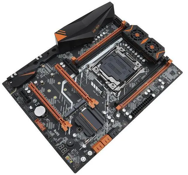 Alt view image 2 of 3 - ForX99 BD4 X99 Motherboard LGA 2011-3 All Series DDR4 RECC 128GB M.2 NVME NGFF ATX Mainboard
