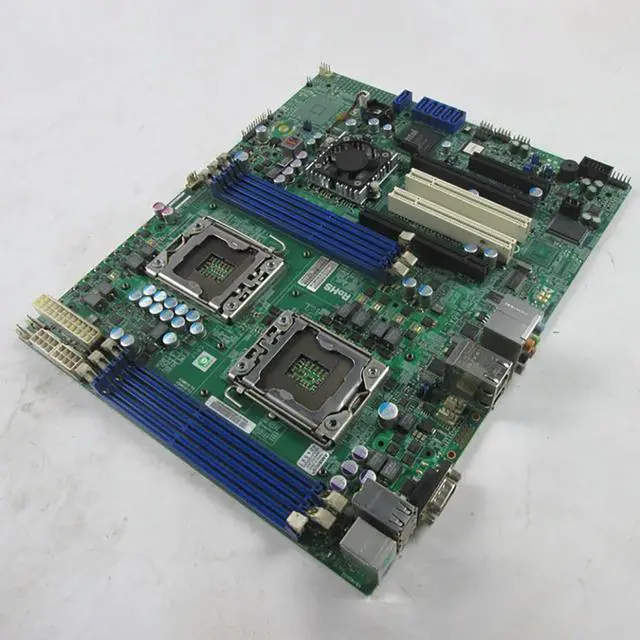 Alt view image 2 of 3 - X8DAL-i For S DDR3 SATA2 PCI-E 2.0 Motherboard Xeon Processor 5600/5500 Series