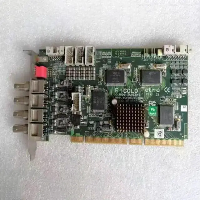 Alt view image 3 of 3 - Image Acquisition Card PiCOlo Tetra For ADLINK 2006 EURESYS REV C1