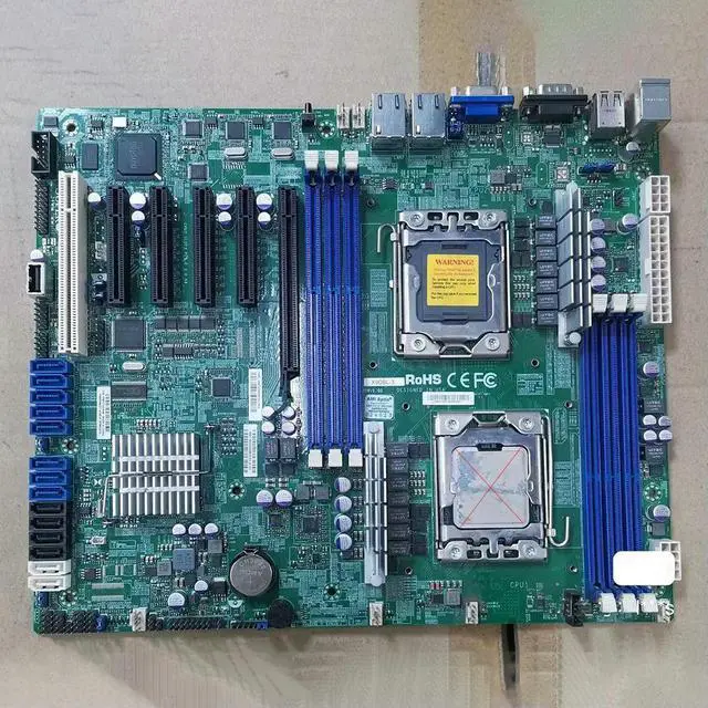 Alt view image 3 of 3 - C606 1356 Pin 8SAS Supports Xeon E5 2420 For S Server motherboard X9DBL-3