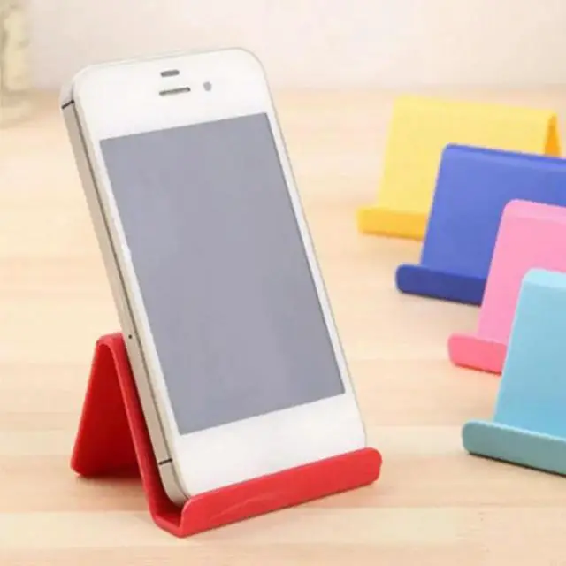 Alt view image 2 of 4 - Cell Phone Stand Multi-Angle Color Random Tablet Stand Universal Smartphones