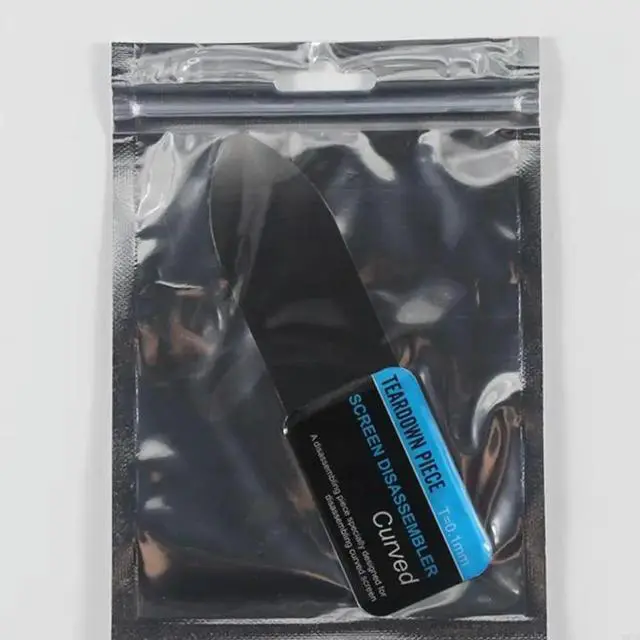 Alt view image 2 of 4 - Thin Flexible Spring Steel Pry Spudger Curved Screen Disassemble Card for Curved Screen Opening Repair Tool