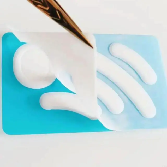 Alt view image 3 of 4 - 1Set for GPRO Wireless Mouse Feet Sticker Mouse Skates Glides Curved Edges