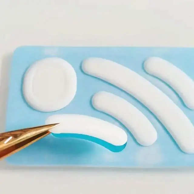 Alt view image 2 of 4 - 1Set for GPRO Wireless Mouse Feet Sticker Mouse Skates Glides Curved Edges