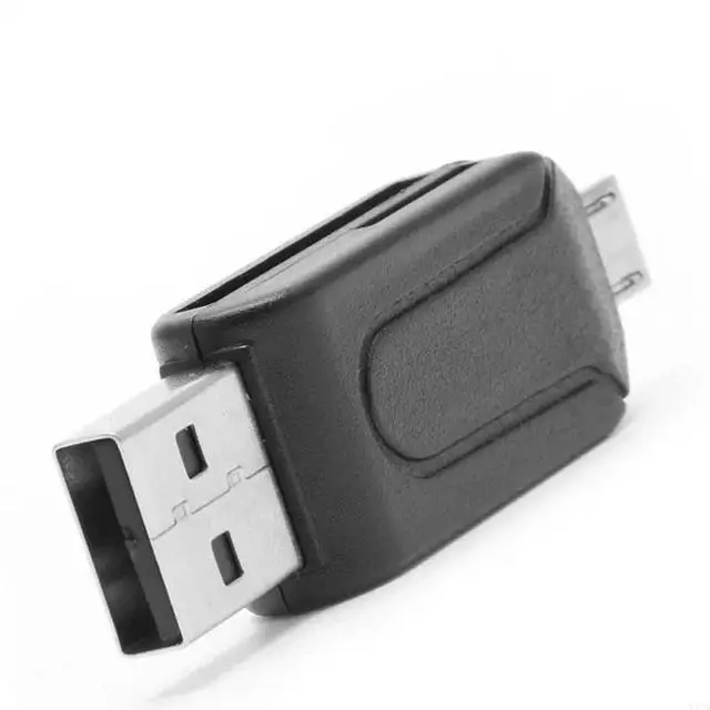 Alt view image 3 of 4 - All In 1 Mini USB 2.0 Micro USB OTG / / SDXC Card Reader Adapter for PC Laptop Computer forLinux Vista