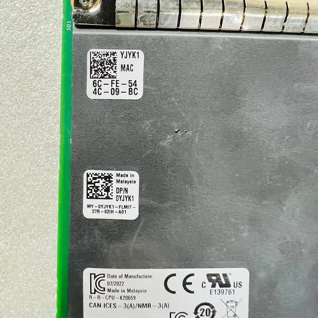 Main image of For 10G Dual 10G Fiber Optic Network Card 0YJYK1 OCP 3.0 X710-DA2